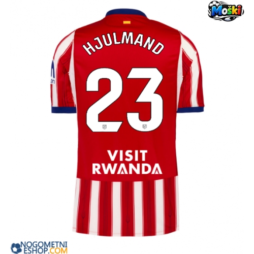 Moški Nogometni dresi Atletico Madrid Morten Hjulmand #23 Domači 2026-27 Kratek Rokav